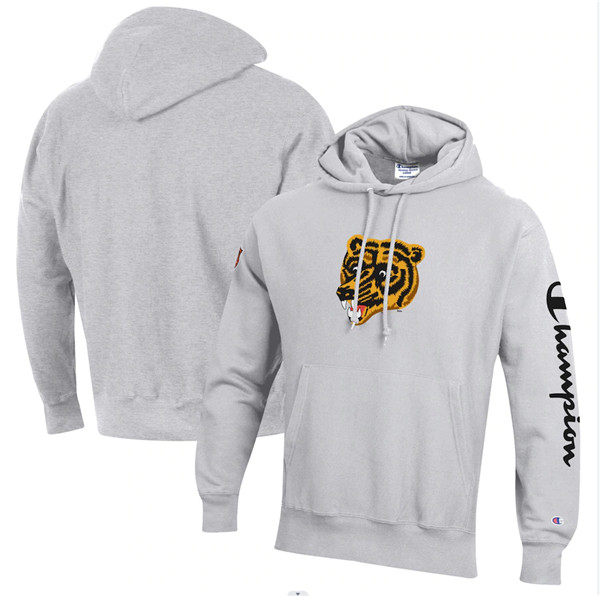 Men's Boston Bruins Heathered Gray Reverse Weave Pullover Hoodie